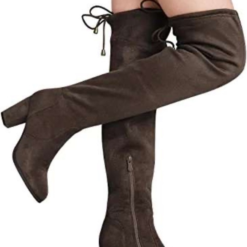 DREAM PAIRS Women's Thigh High boots 6.5